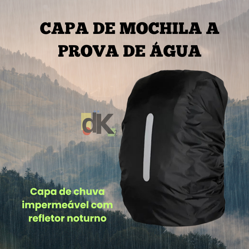 Capa de chuva para Mochila Motoboy